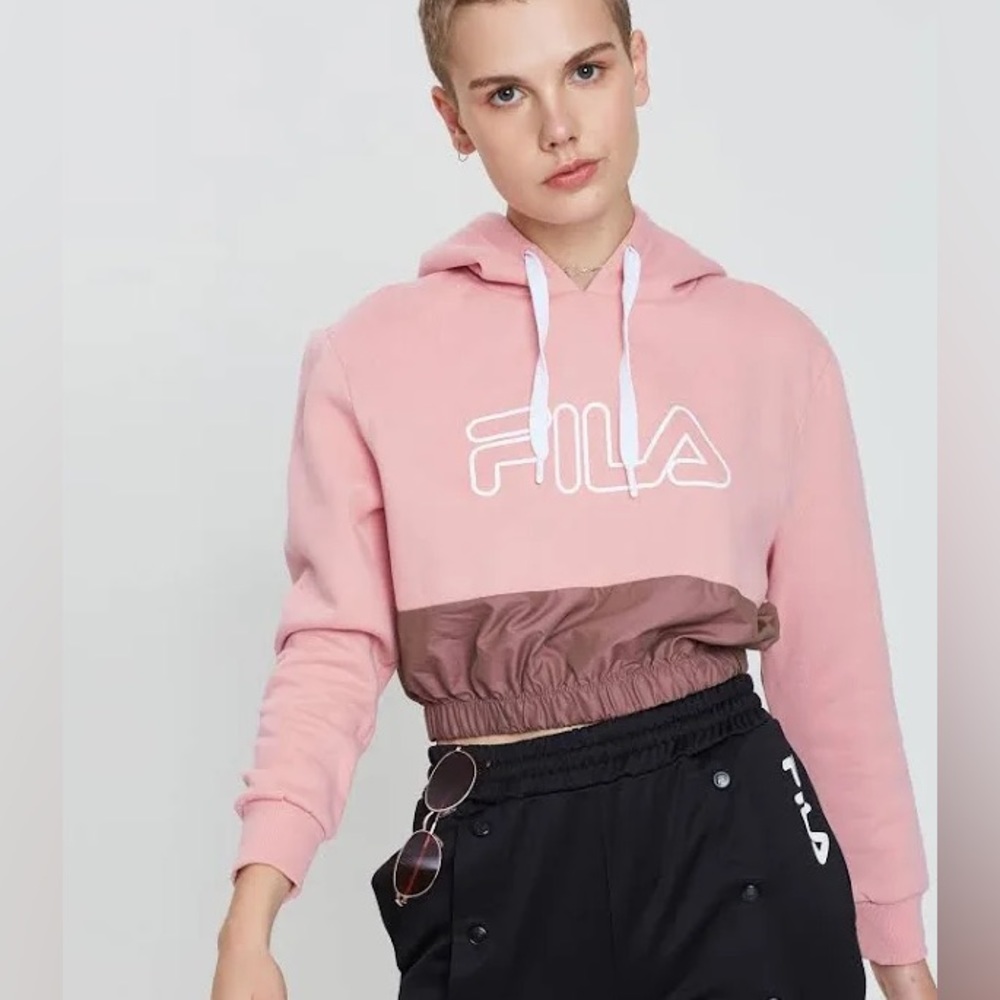 Fila Women’s Crop Hoodie Size S Used